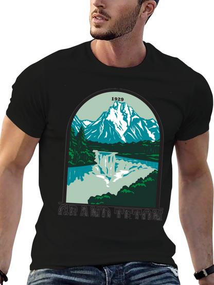 Grand Teton National Park 1929 Graphic T-Shirt