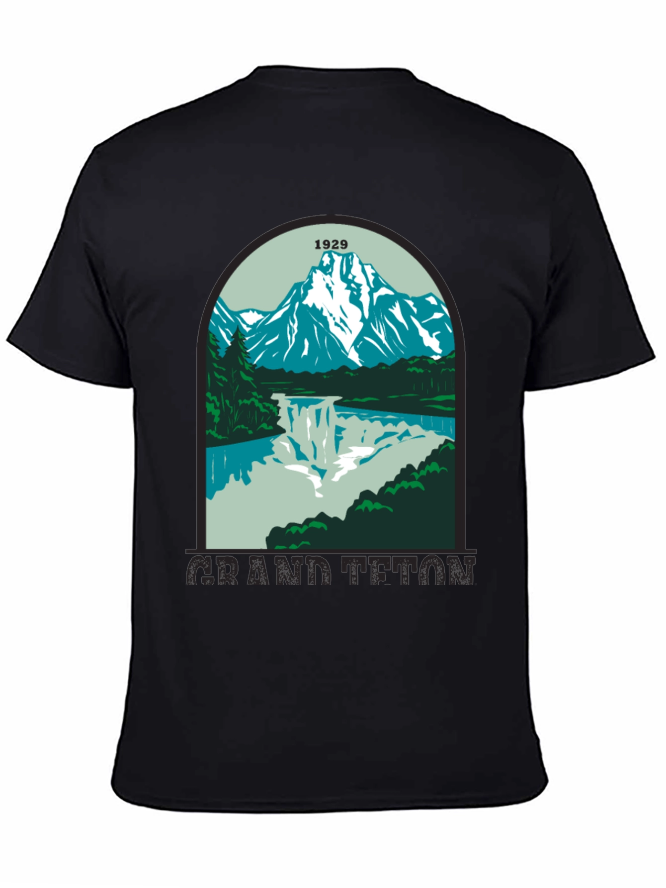 Grand Teton National Park 1929 Graphic T-Shirt