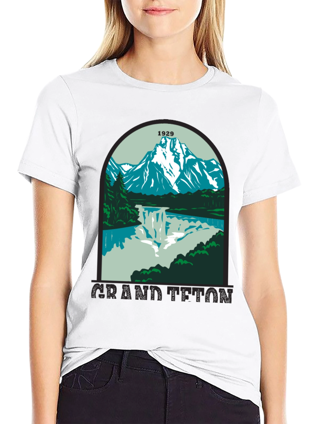 Grand Teton National Park 1929 Graphic T-Shirt