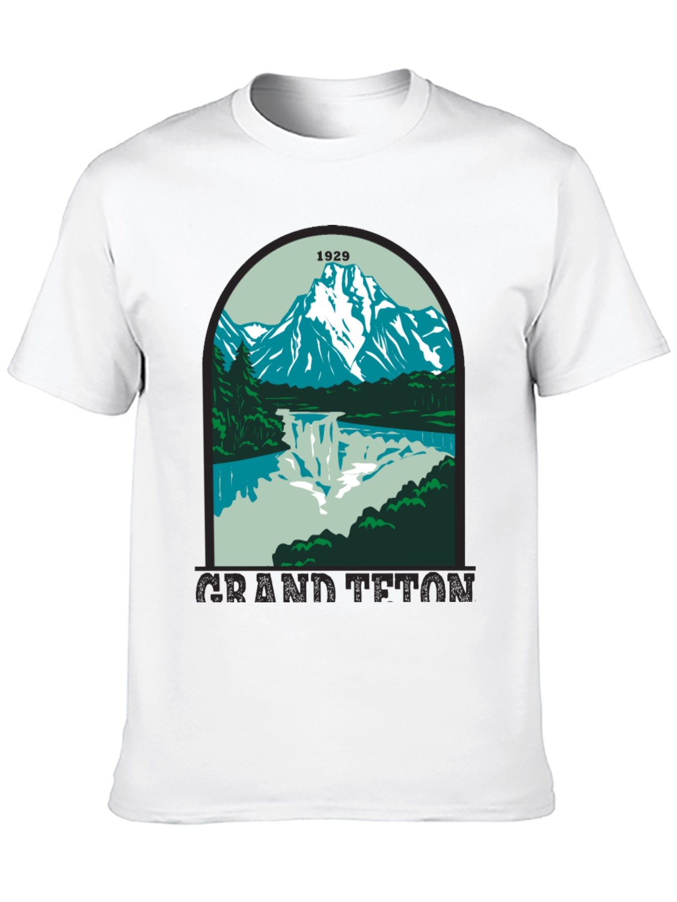 Grand Teton National Park 1929 Graphic T-Shirt