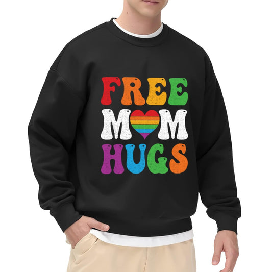 Rainbow Pride "Free Mom Hugs" Inclusive Crewneck