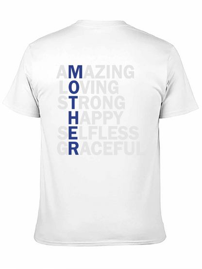 Amazing Mother Graphic T-Shirt - Strong Loving Graceful