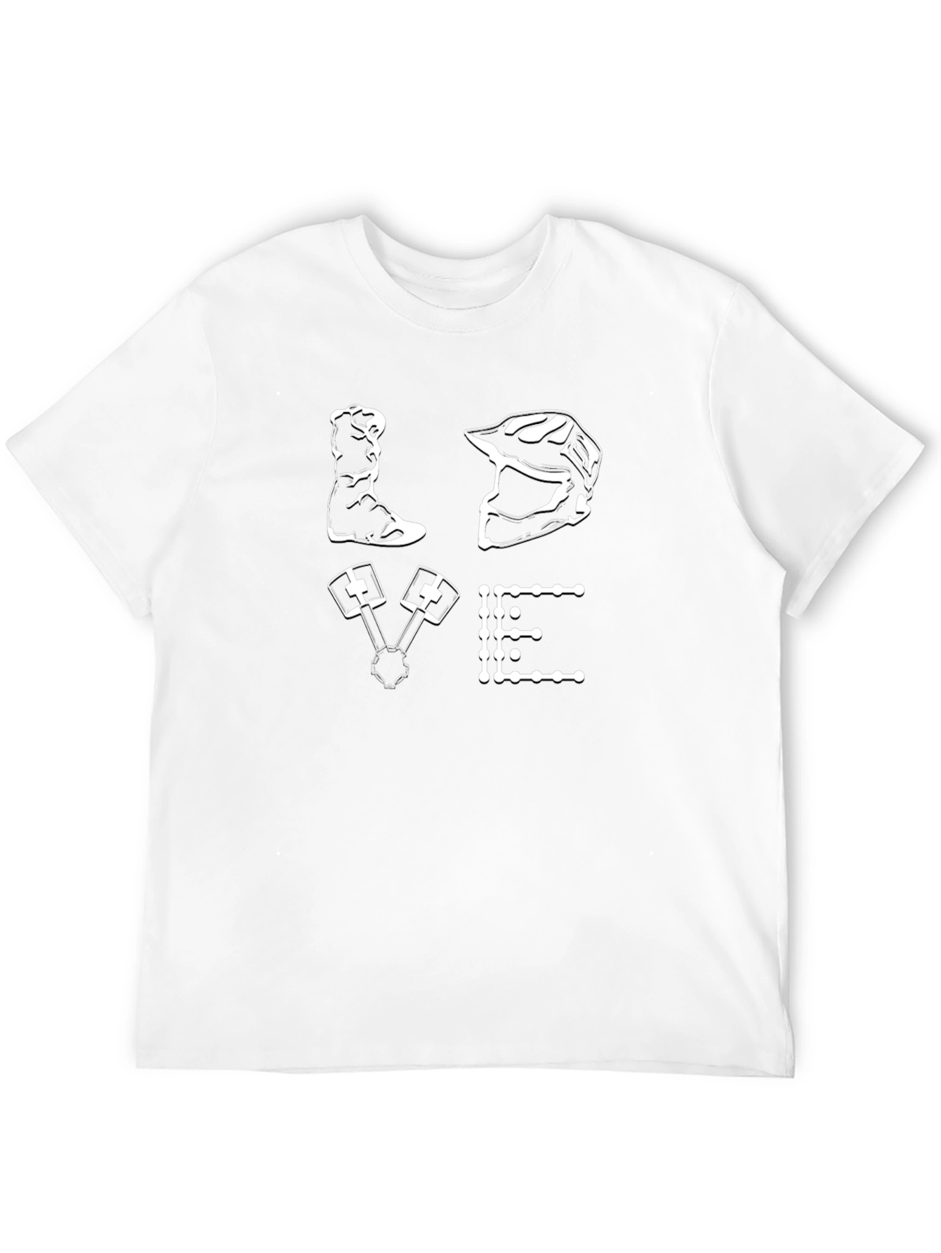 Motocross LOVE Graphic T-Shirt
