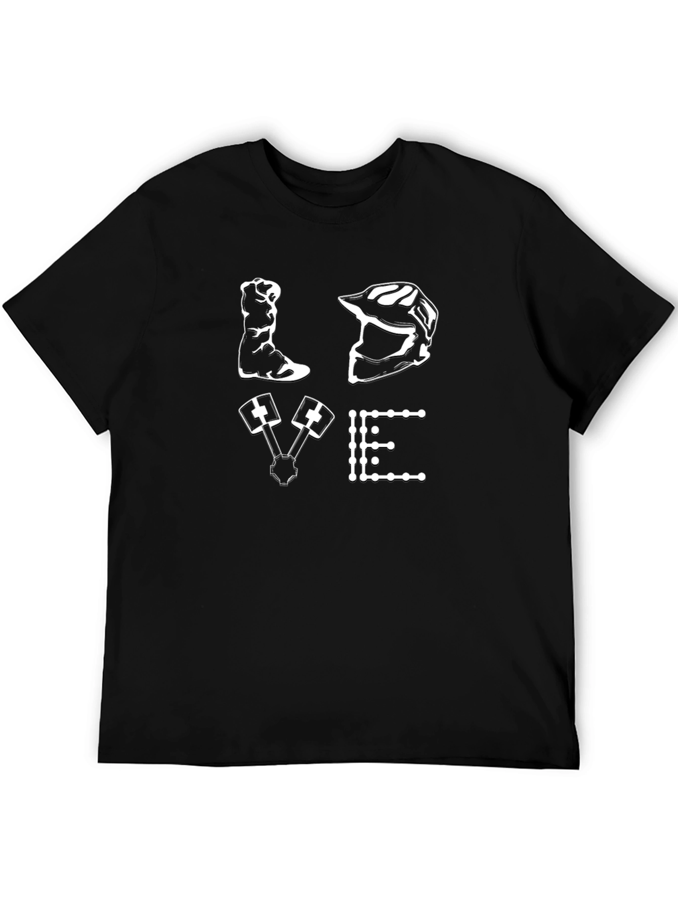 Motocross LOVE Graphic T-Shirt