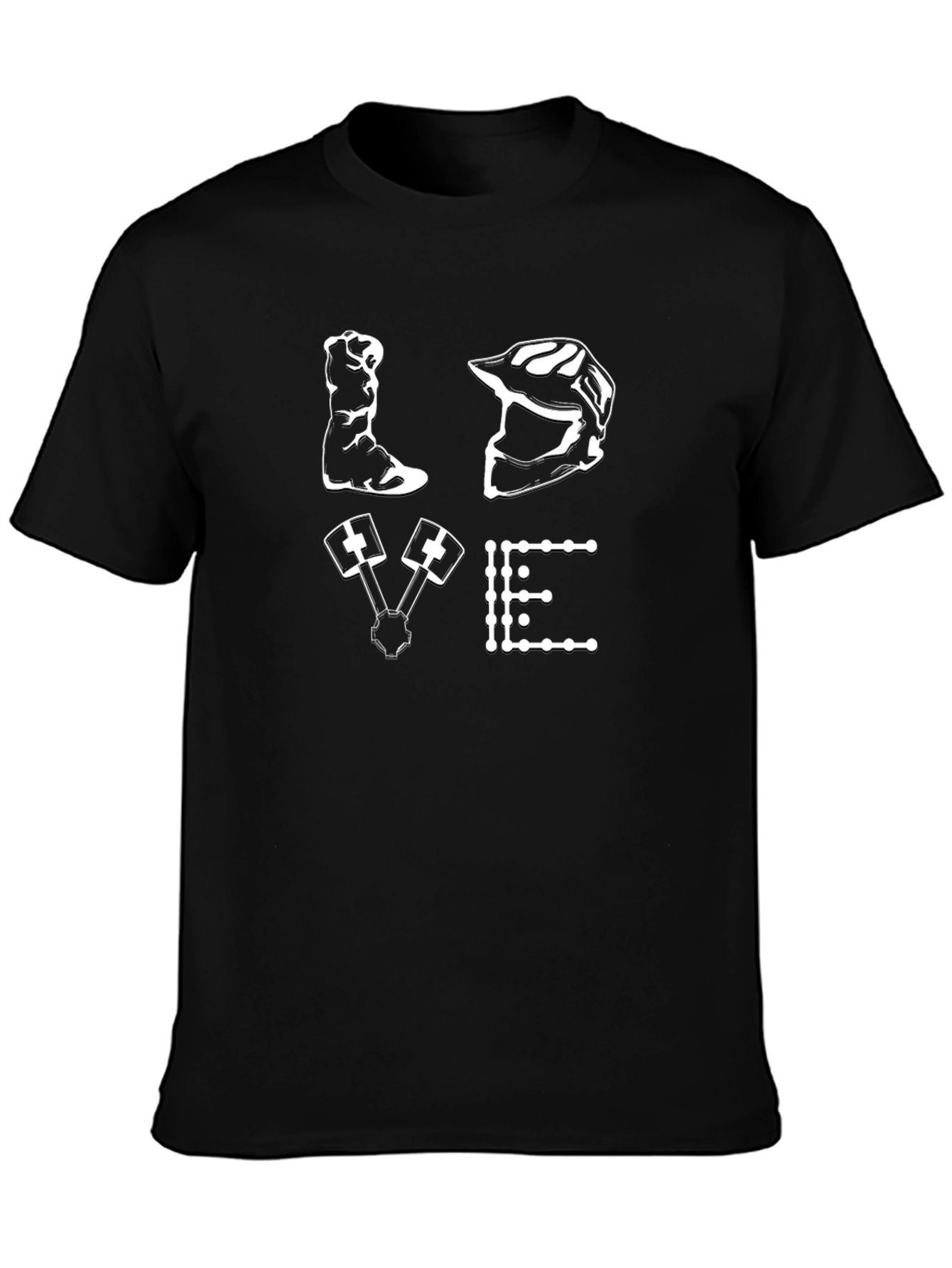 Motocross LOVE Graphic T-Shirt