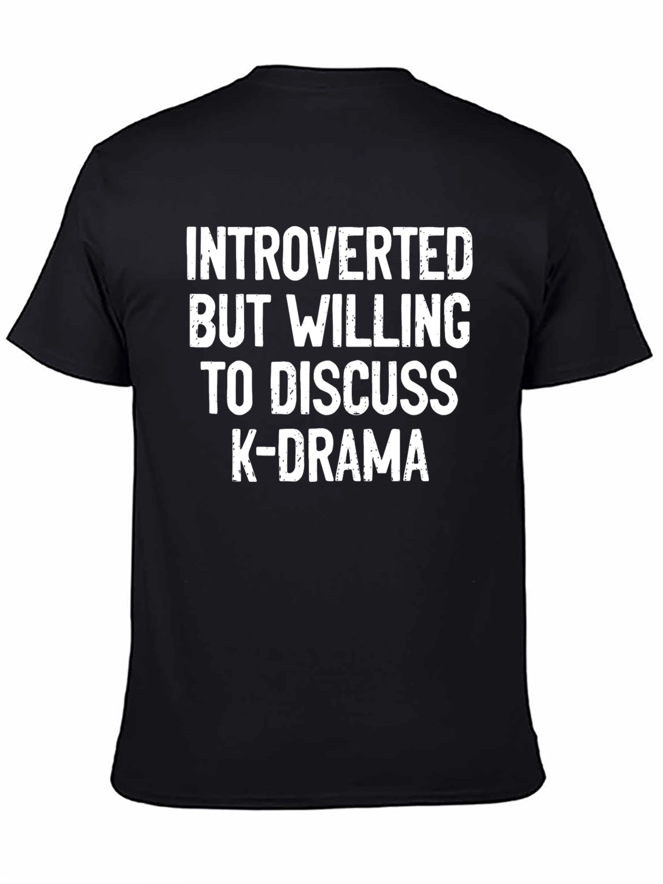 Introverted K-Drama Fan T-Shirt