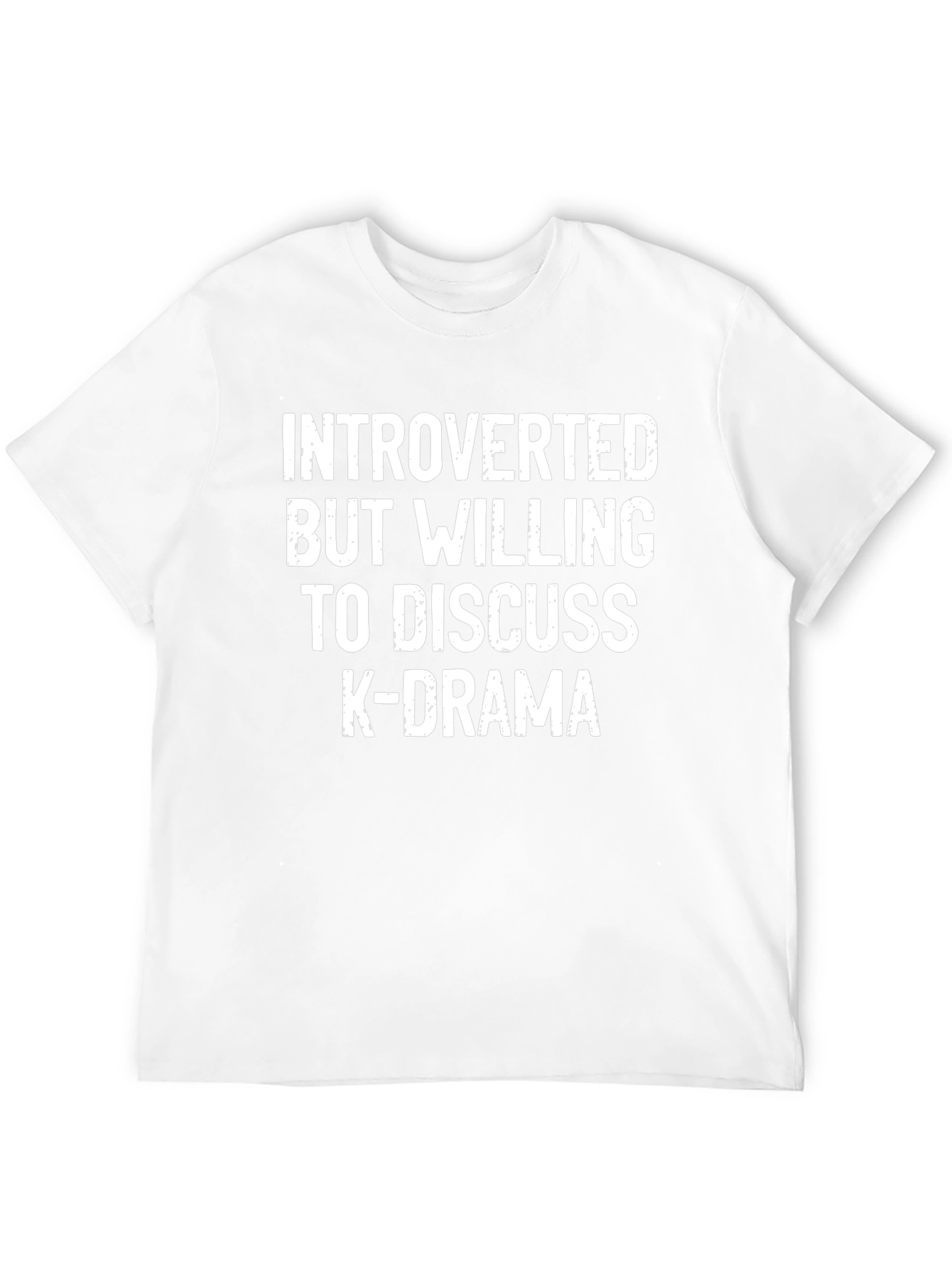 Introverted K-Drama Fan T-Shirt