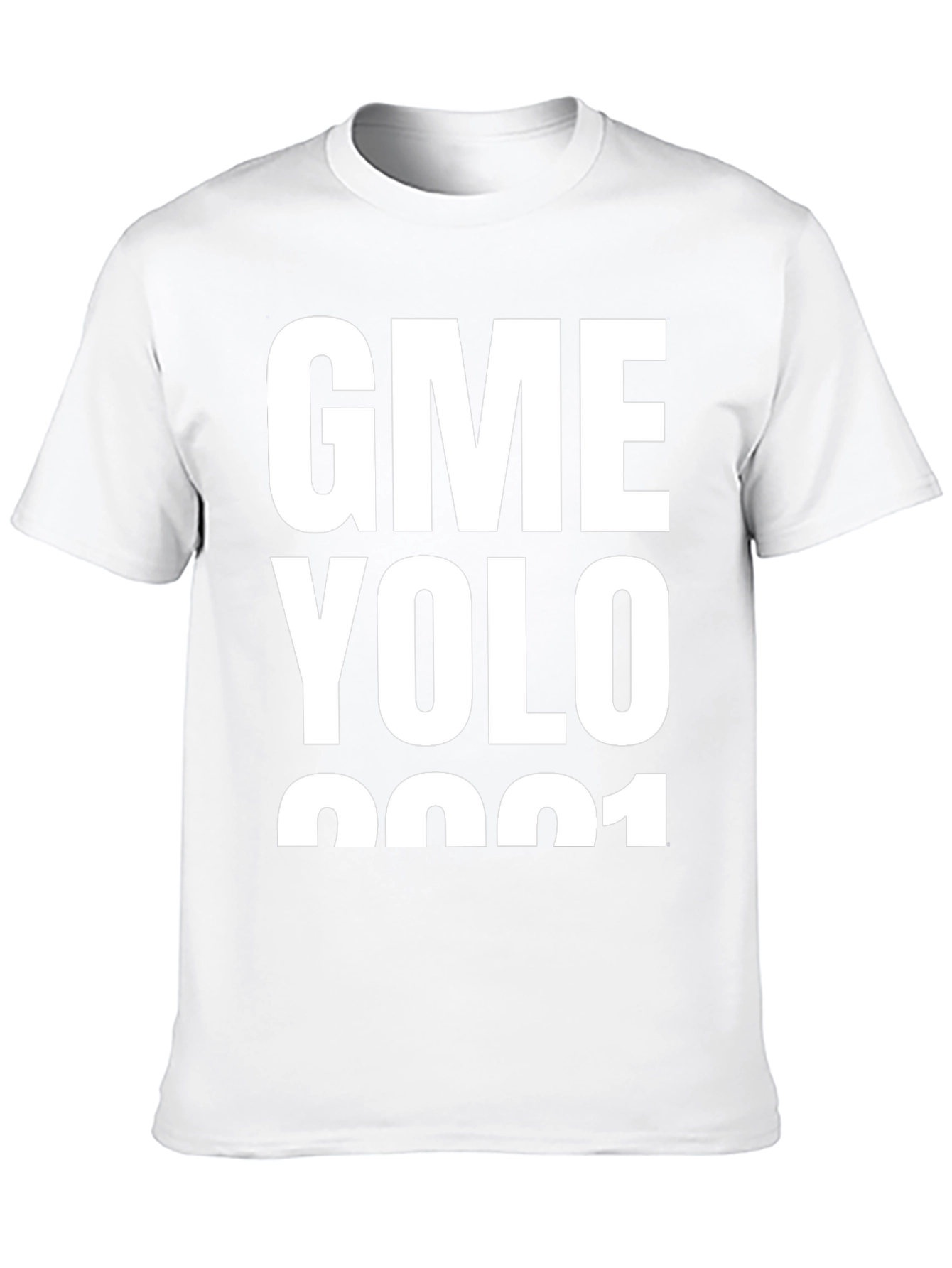 GME YOLO 2021 Black T-Shirt