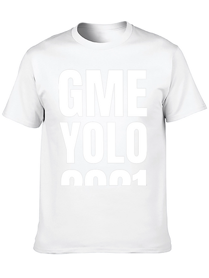 GME YOLO 2021 Black T-Shirt
