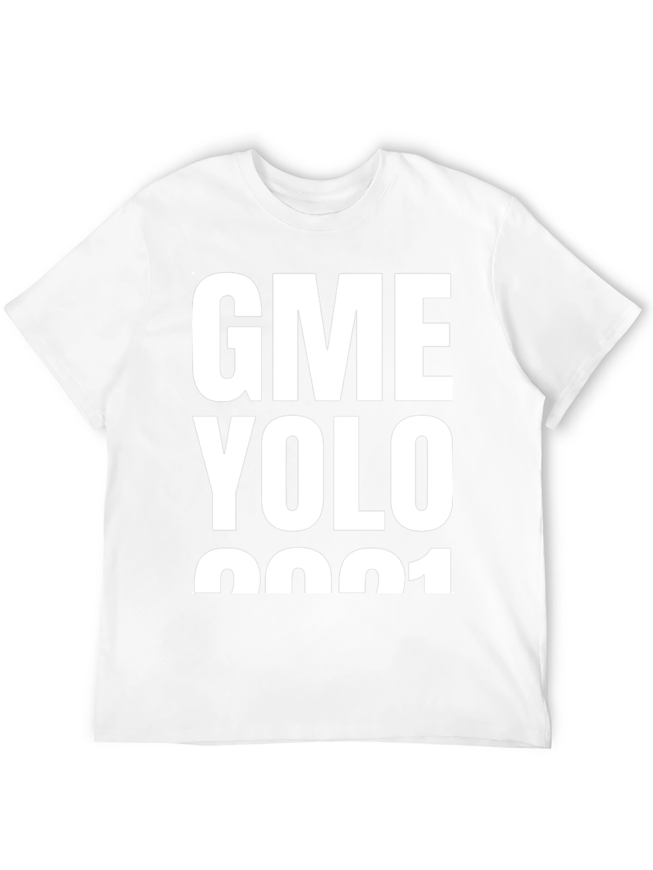 GME YOLO 2021 Black T-Shirt