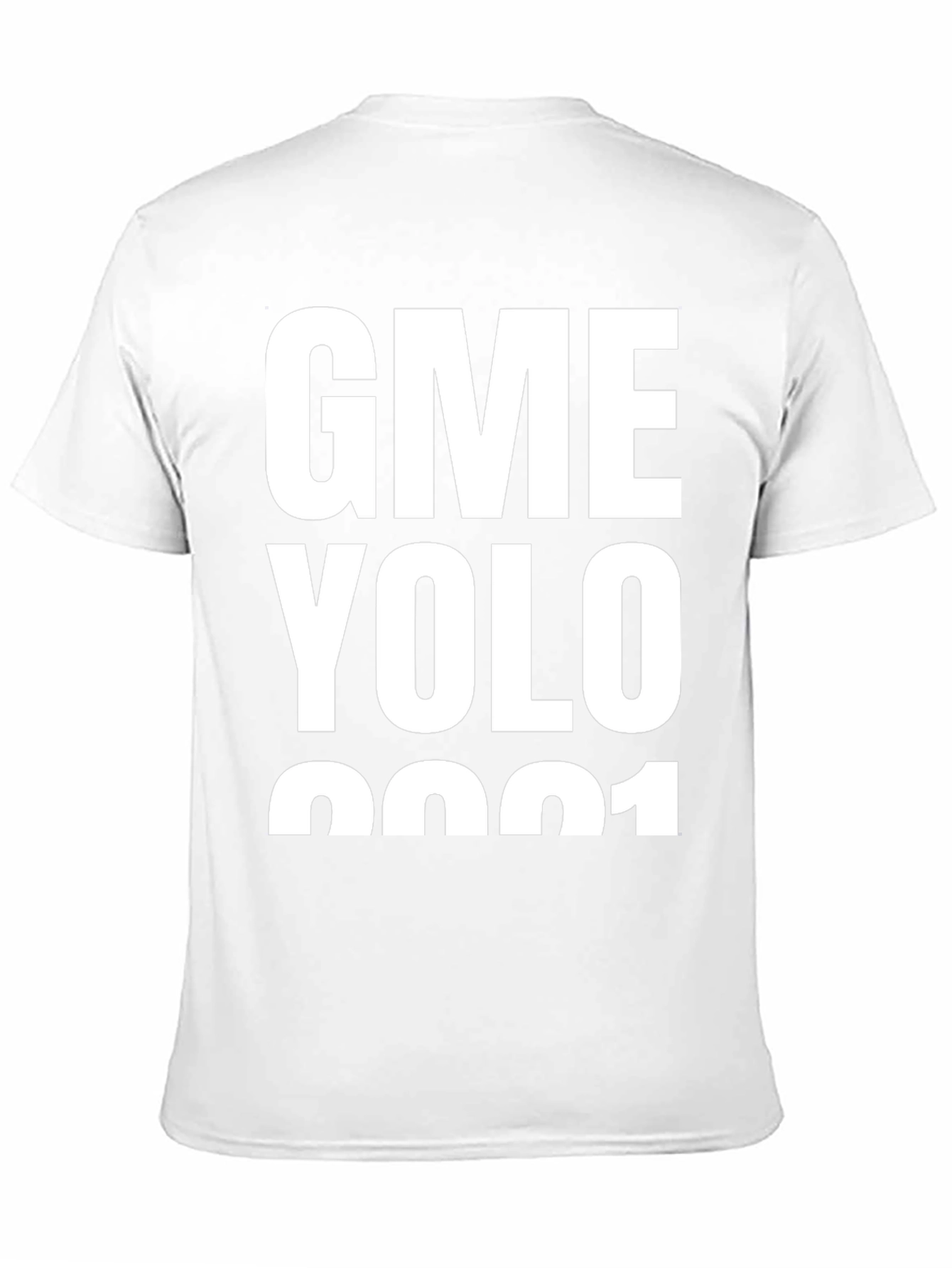 GME YOLO 2021 Black T-Shirt