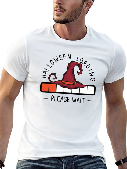 Halloween Loading T-Shirt - Witch Hat Design