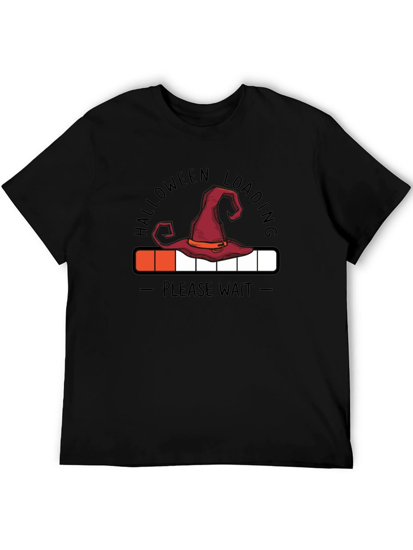 Halloween Loading T-Shirt - Witch Hat Design