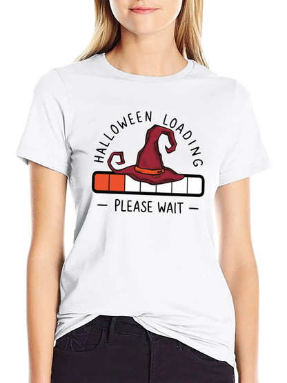 Halloween Loading T-Shirt - Witch Hat Design