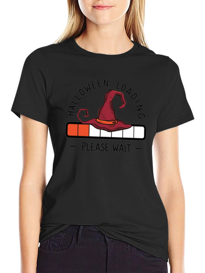 Halloween Loading T-Shirt - Witch Hat Design