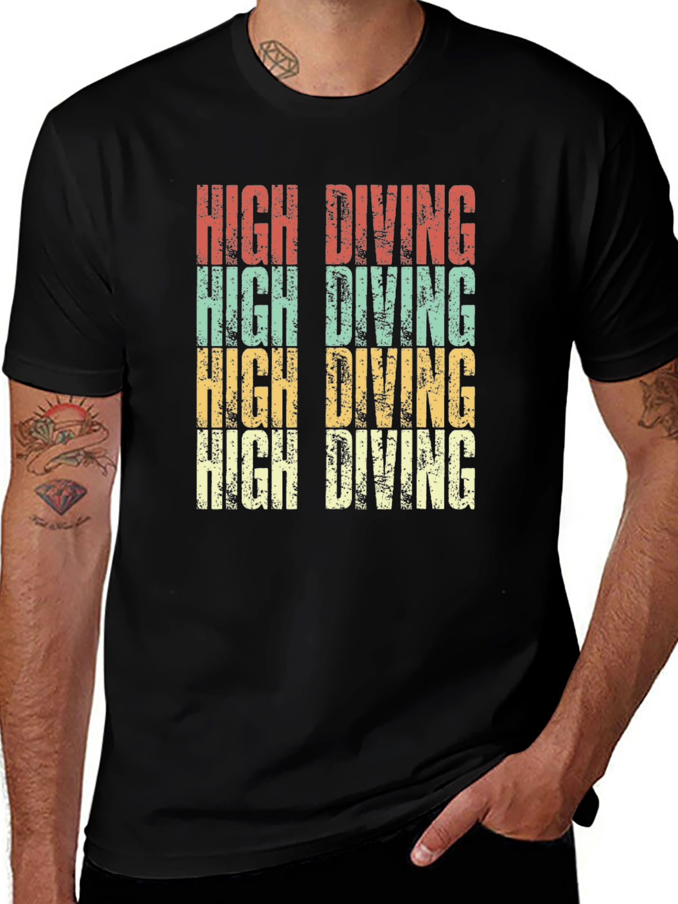 High Diving Retro T-Shirt