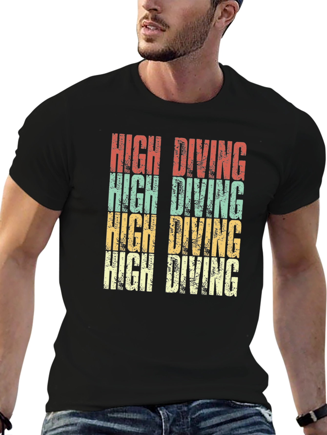 High Diving Retro T-Shirt