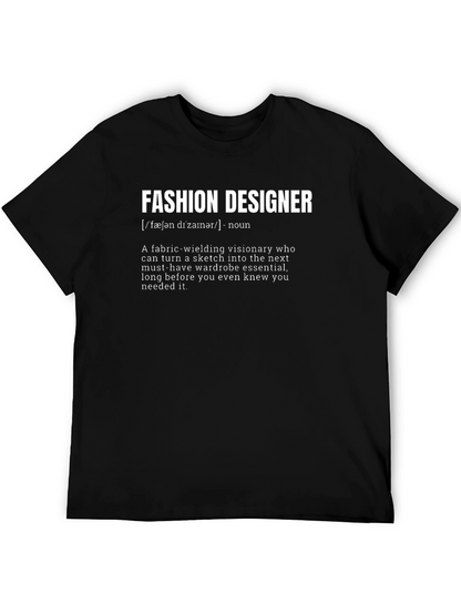 Fashion Designer Definition T-Shirt