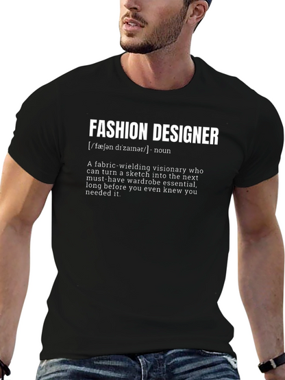 Fashion Designer Definition T-Shirt