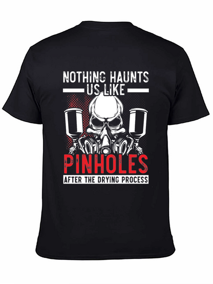Painter Skull Pinhole T-Shirt