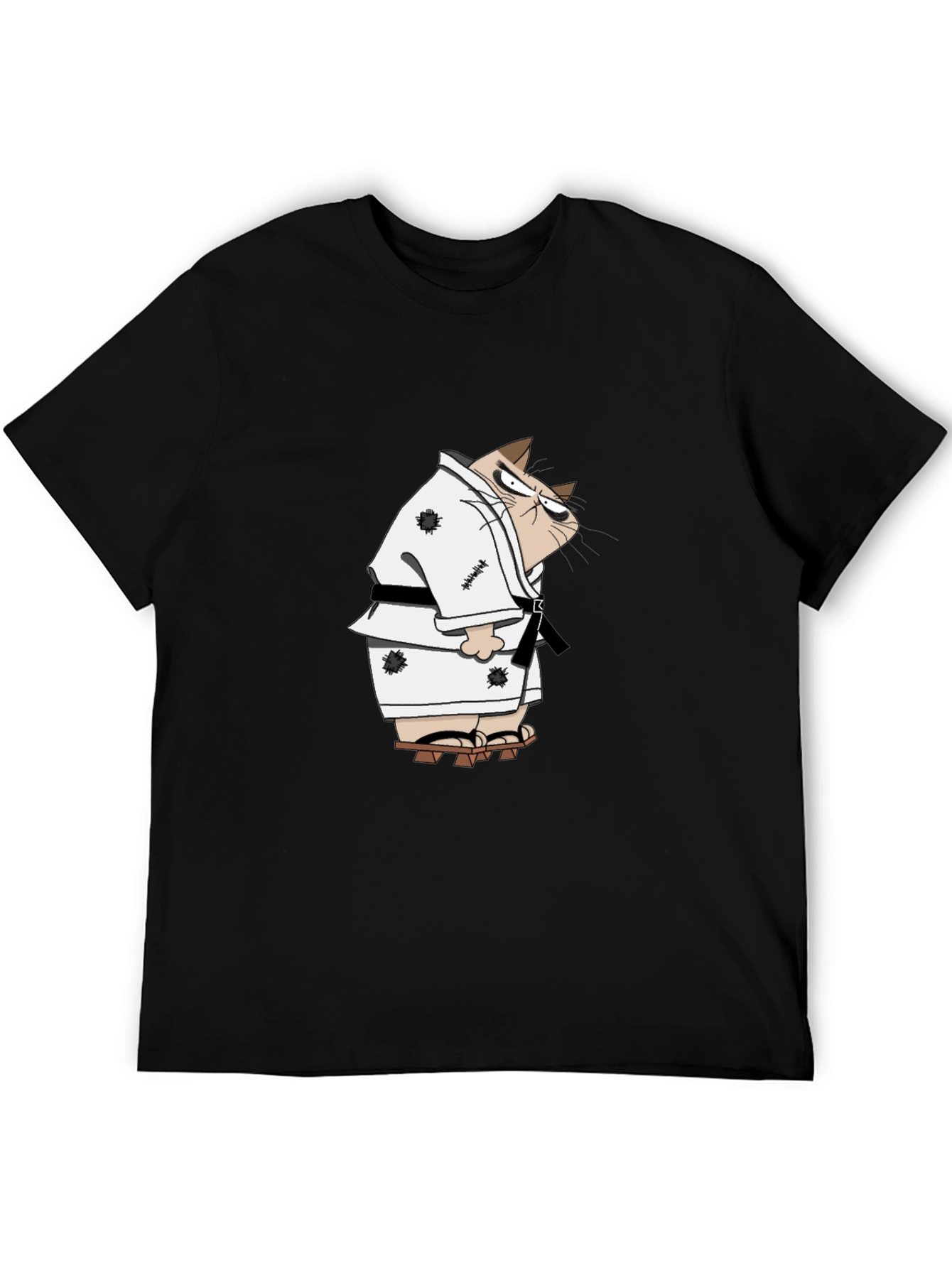 Karate Cat T-Shirt - Martial Arts Funny Tee