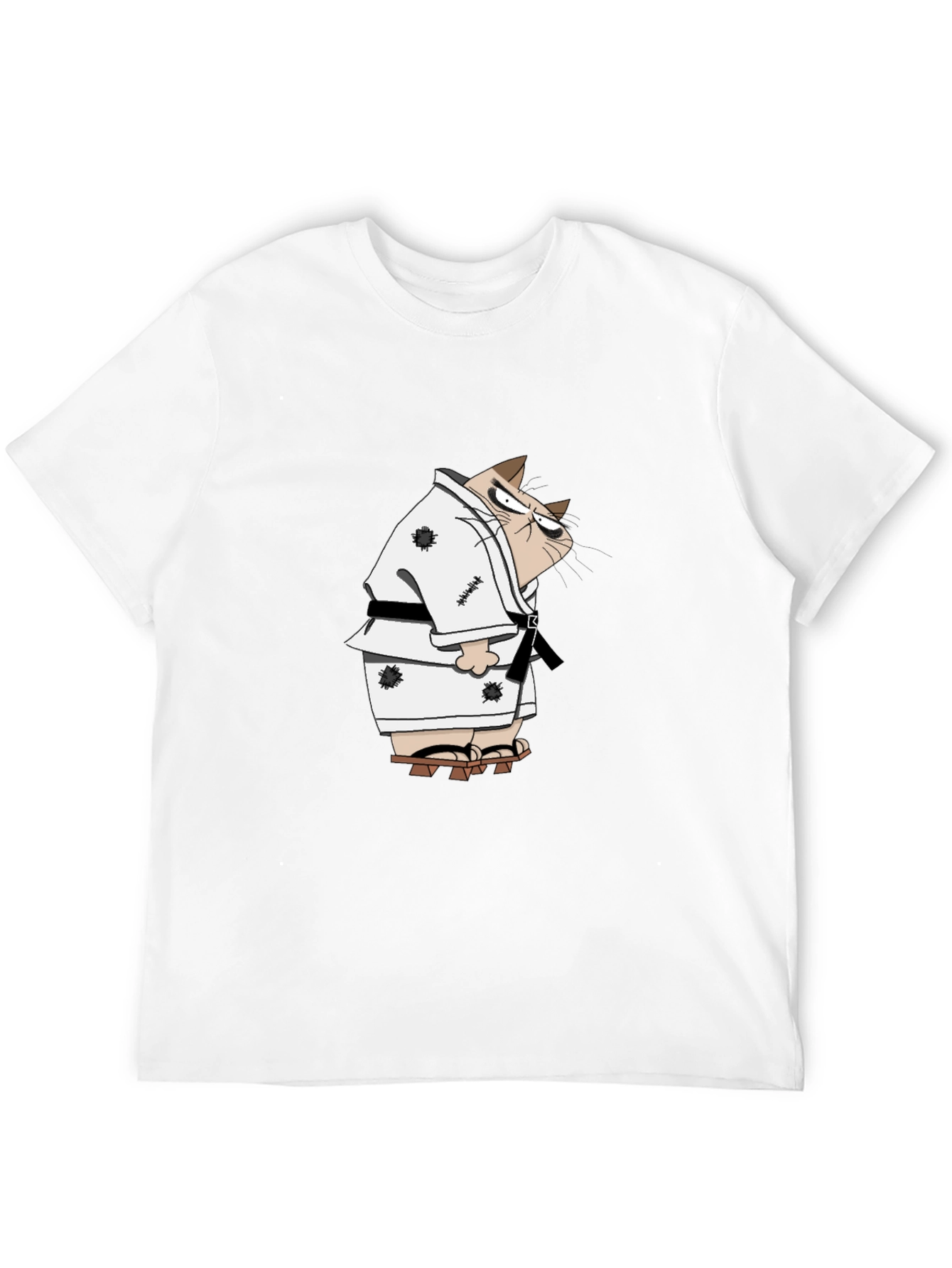 Karate Cat T-Shirt - Martial Arts Funny Tee