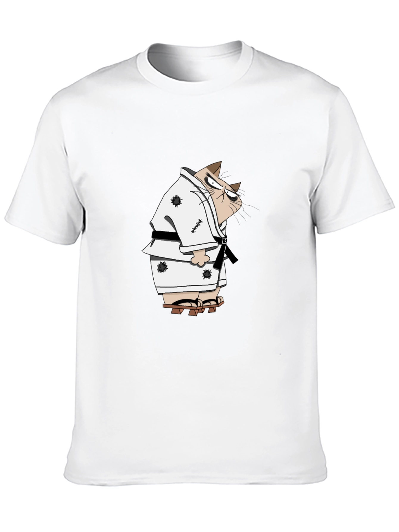 Karate Cat T-Shirt - Martial Arts Funny Tee
