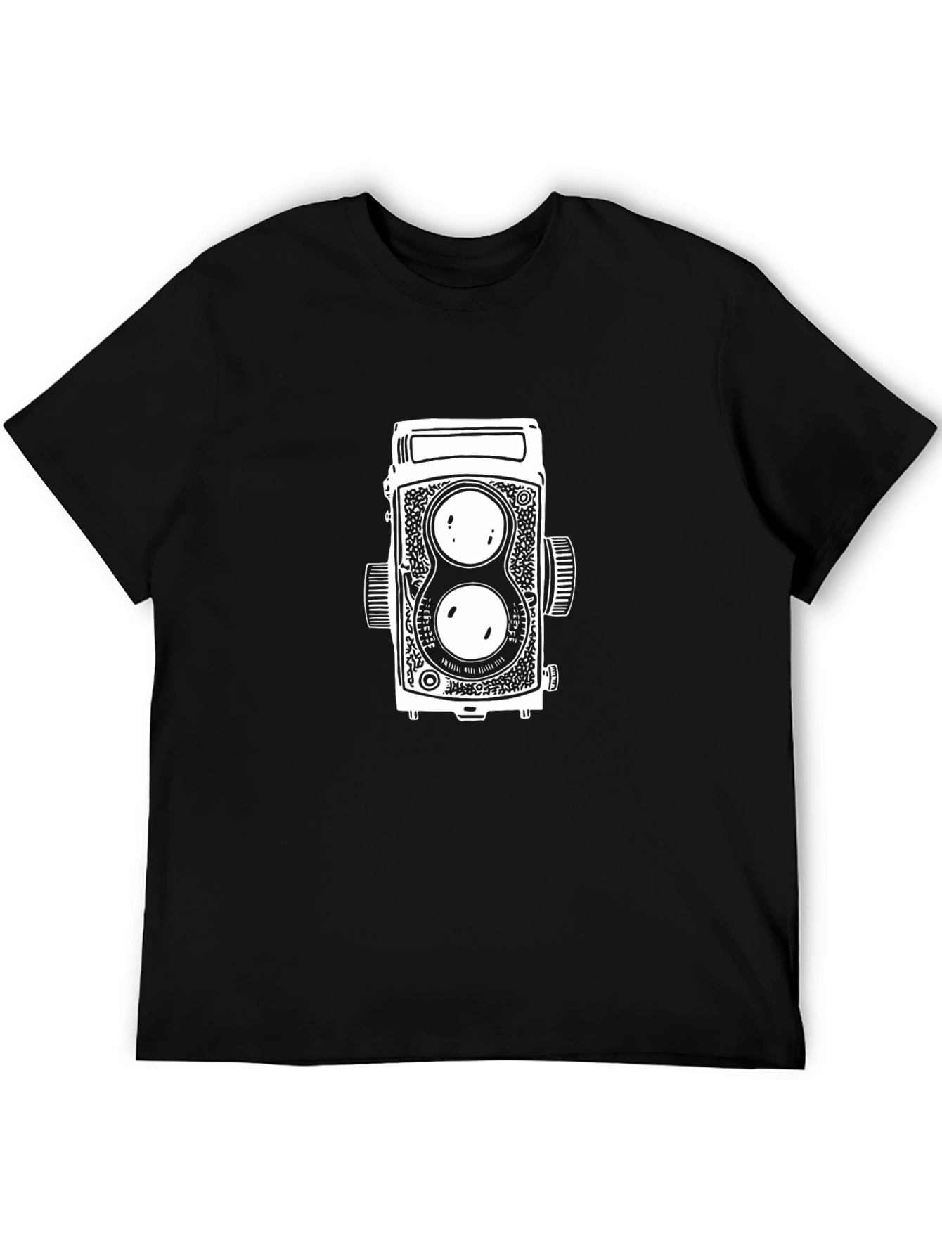 Retro Camera Graphic T-Shirt - Classic Design
