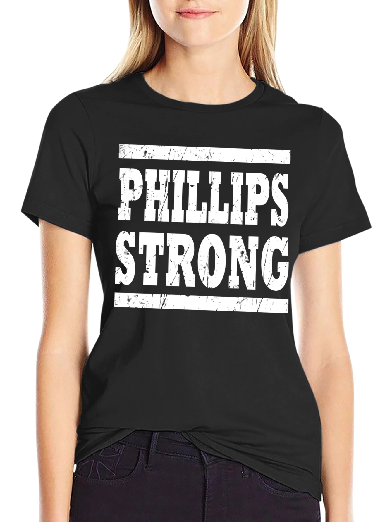Phillips Strong Black T-Shirt