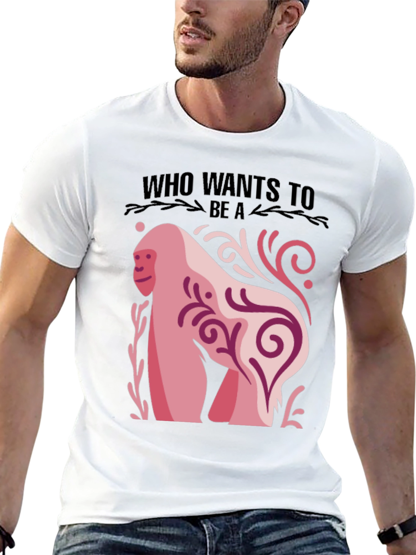 Who Wants to Be a...? Gorilla Graphic Tee