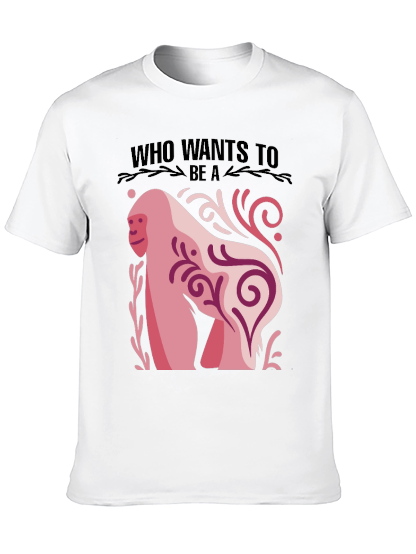 Who Wants to Be a...? Gorilla Graphic Tee
