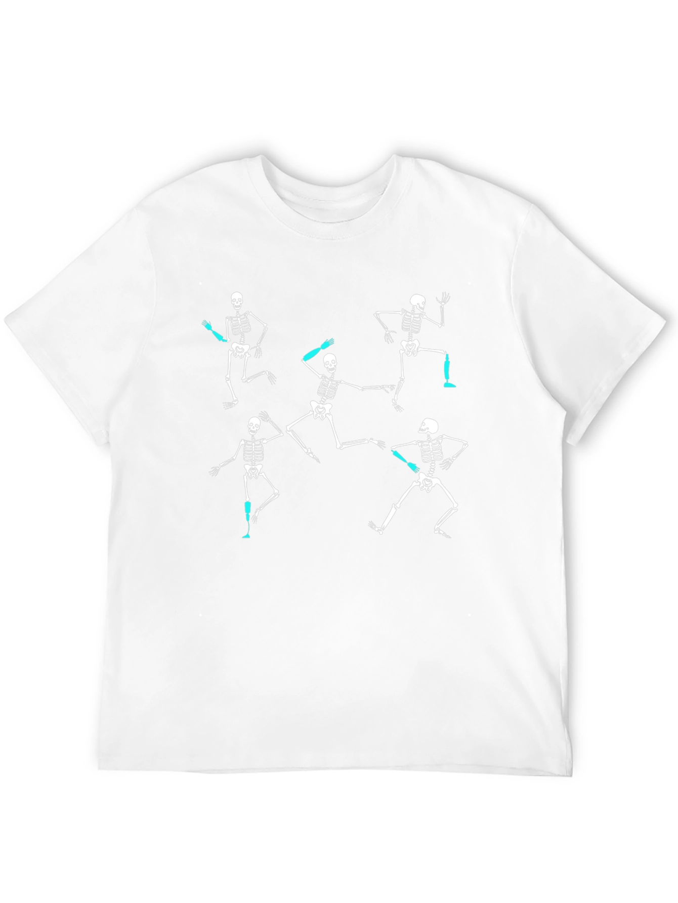 Dancing Skeletons Black T-Shirt