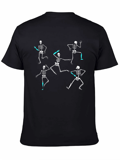 Dancing Skeletons Black T-Shirt