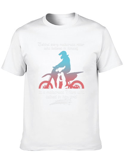 Motocross Mom T-Shirt: Behind Every Rider