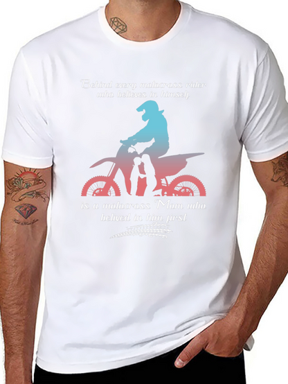 Motocross Mom T-Shirt: Behind Every Rider