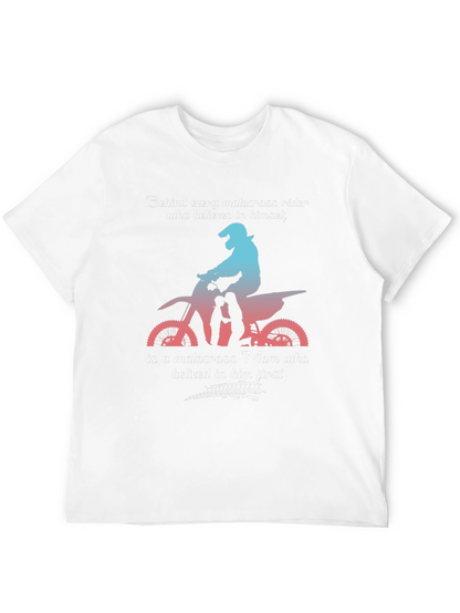 Motocross Mom T-Shirt: Behind Every Rider
