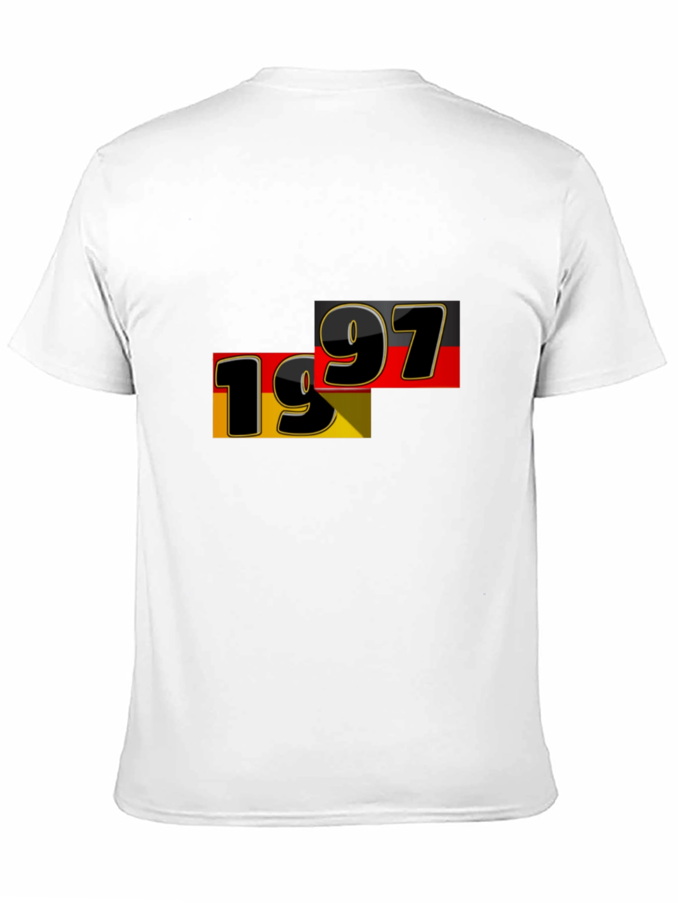 1997 Germany Flag Graphic Tee - Black
