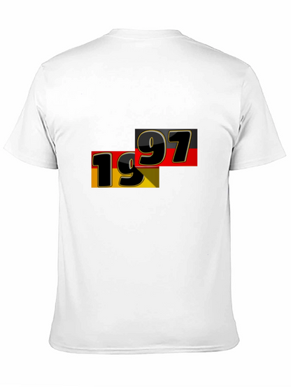 1997 Germany Flag Graphic Tee - Black