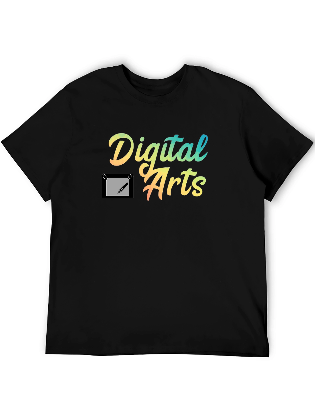 Digital Arts Graphic T-Shirt - Creative Design