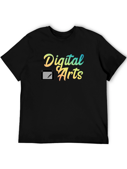Digital Arts Graphic T-Shirt - Creative Design