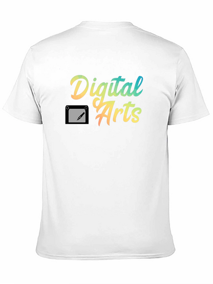 Digital Arts Graphic T-Shirt - Creative Design