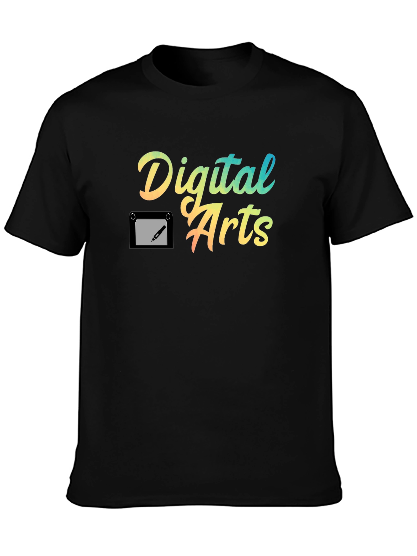Digital Arts Graphic T-Shirt - Creative Design