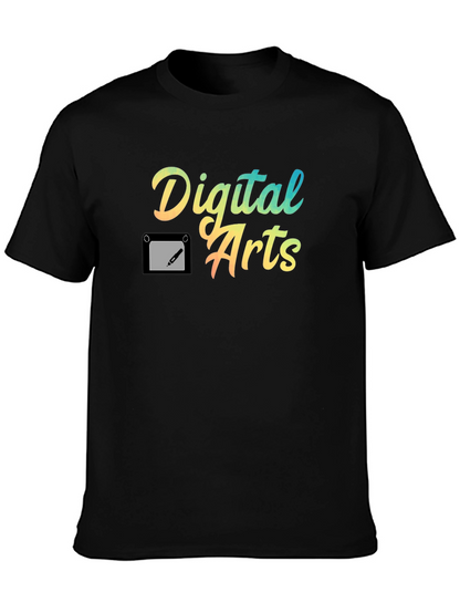 Digital Arts Graphic T-Shirt - Creative Design
