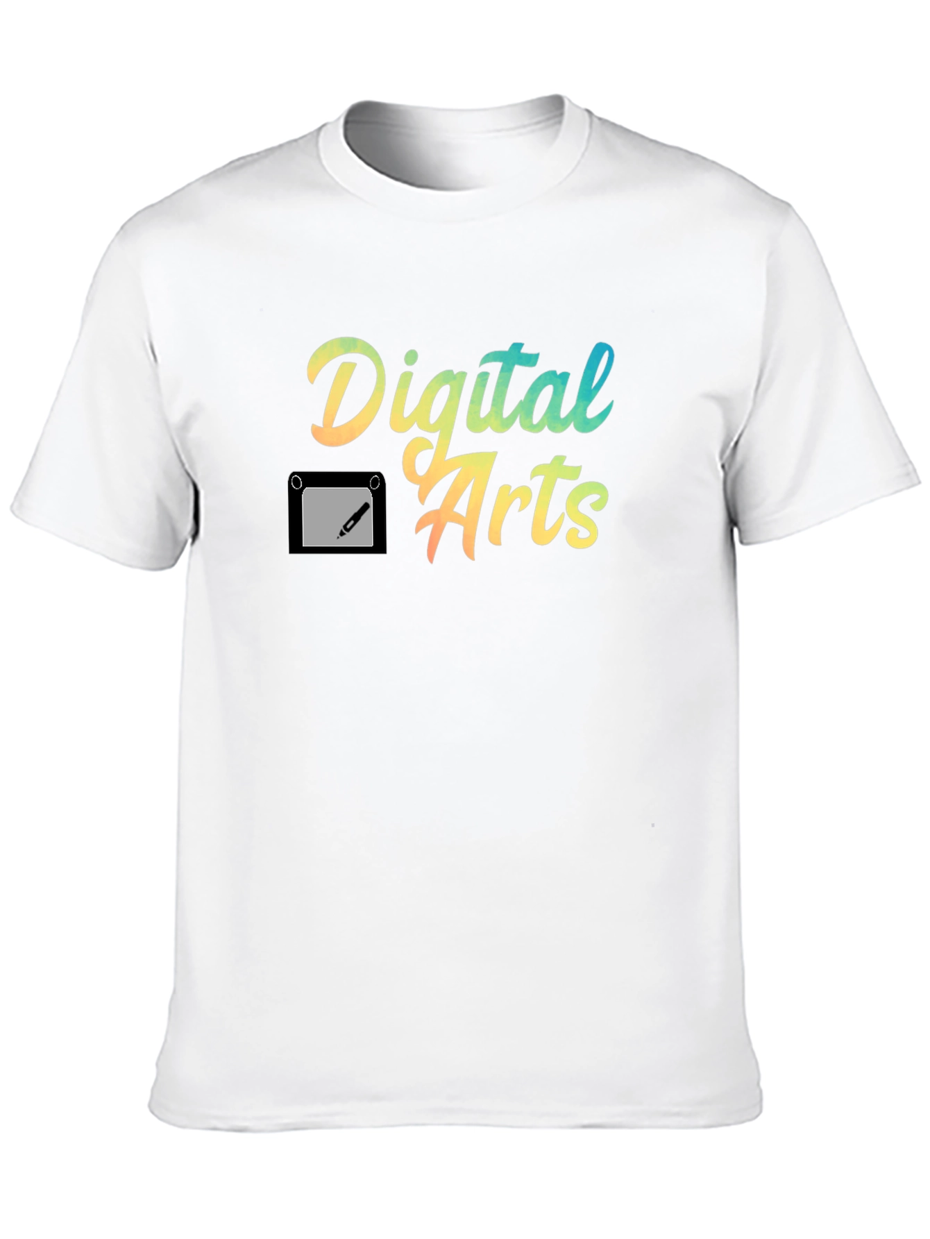 Digital Arts Graphic T-Shirt - Creative Design