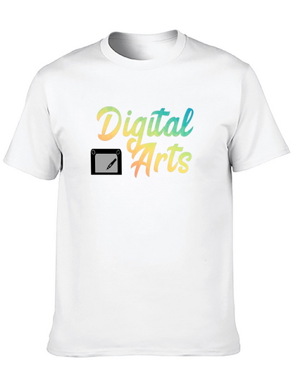 Digital Arts Graphic T-Shirt - Creative Design