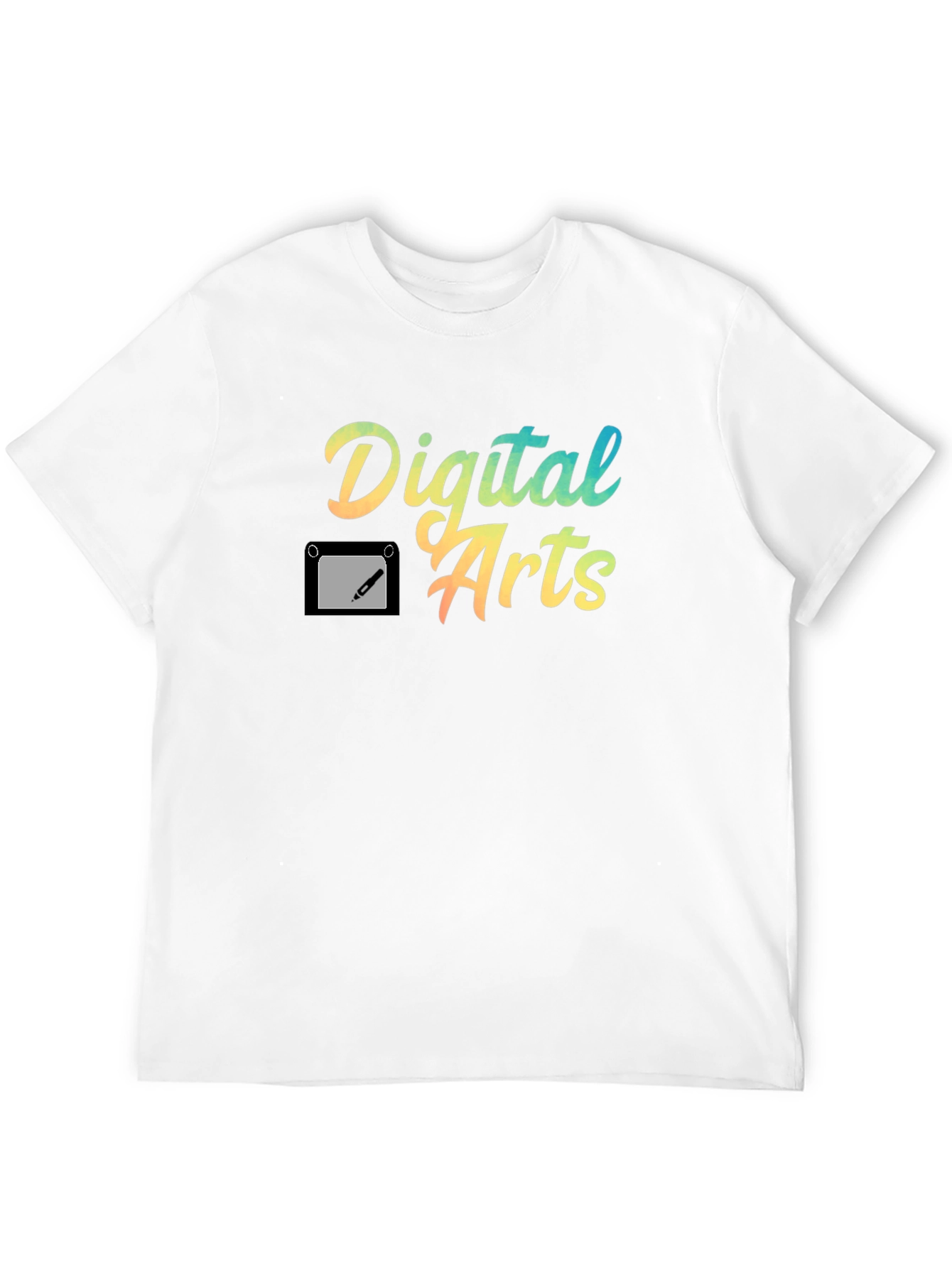 Digital Arts Graphic T-Shirt - Creative Design