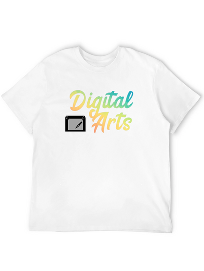 Digital Arts Graphic T-Shirt - Creative Design