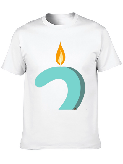 Candle Number 2 Graphic Tee - Black