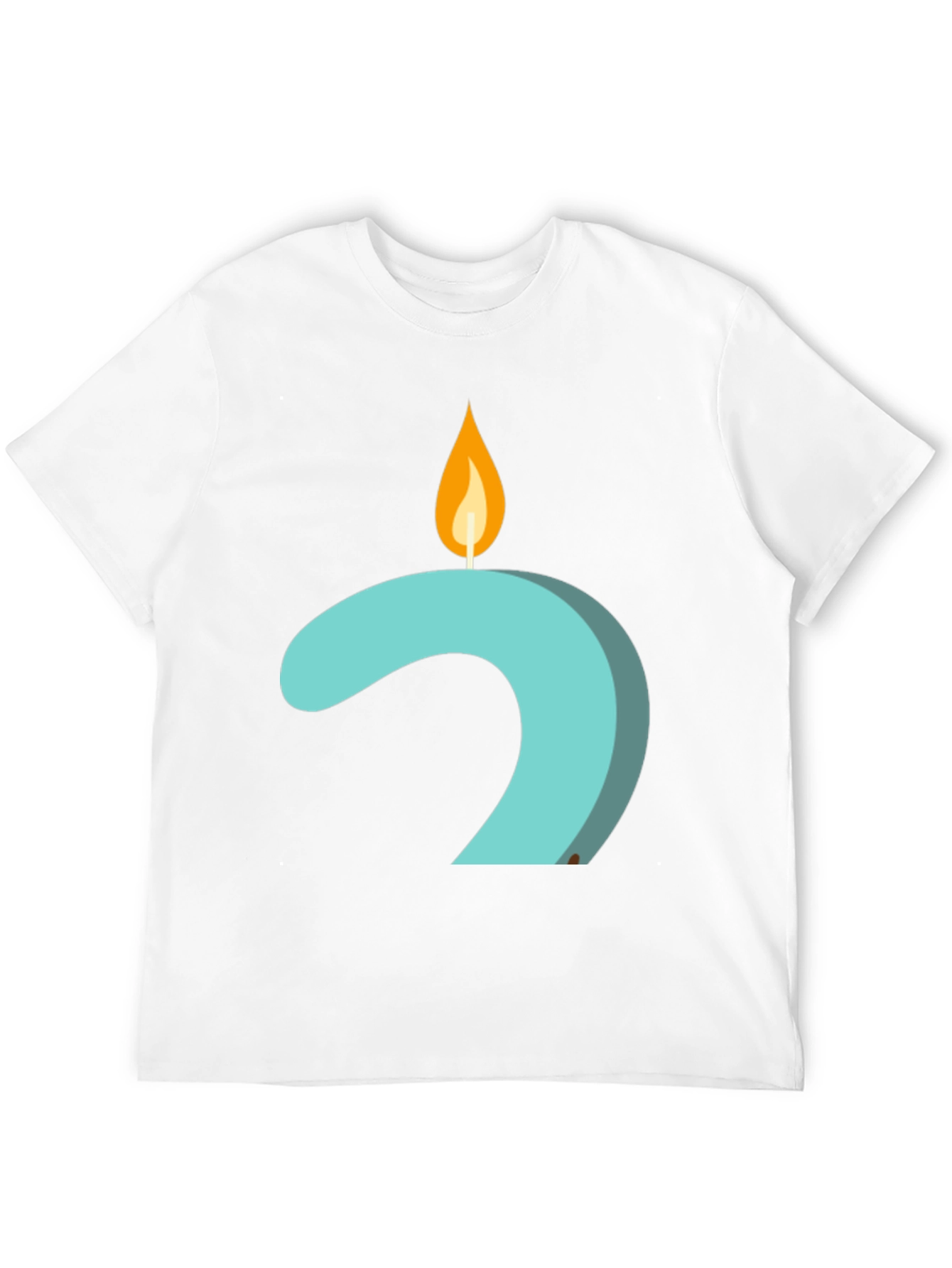 Candle Number 2 Graphic Tee - Black