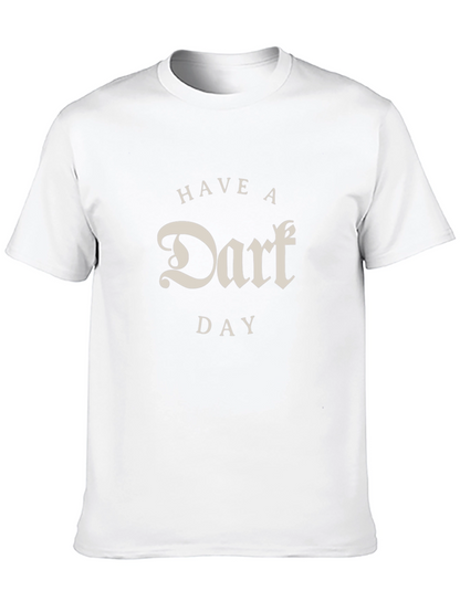 Have a Darf Day Black Graphic Tee
